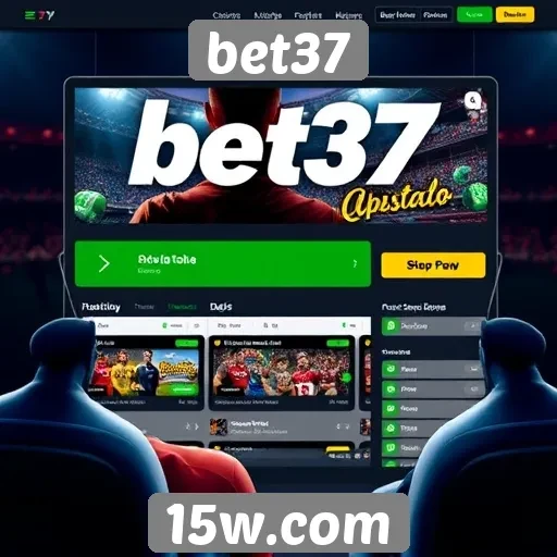 Design e usabilidade do site bet37 para usuários